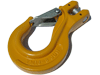 Large Winch Rope Hook with Safety Catch